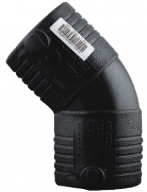 ПЭ э/с отвод D110мм 45гр электросварной SDR11 Xinda