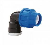 Муфта компрессионная угловая с внутренней резьбой 32*В1/2" PN10 (POLIEXT)