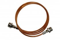 060-104766R Трубка импульсная 1,5 м, медь, G 1/2 внутр. - G 1/2 внеш