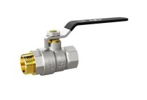 Кран шаровой вн.-нар. DN-50 рычаг стальной PN25 LD Pride (LD 47.123.1.50.M02) (2 шт. в упаковке)