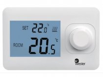 Wester Термостат электронный программируемый Wester RT02 белый 0-10-0030