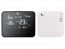 Wester Термостат электронный программируемый беспроводной RT20PRF черный 0-10-0130