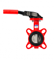 Затвор Поворотный Дисковый ГРАНВЭЛ ЗПТЛ - FLN(w)-5-080-MN-НТ, Ду080(12 805) АДЛ