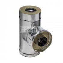 GS30-50Z Сэндвич тройник 90гр Ф 200х280 (AISI_430/0,5+Zn) Ferrum (f4427)