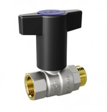 Кран шаровой вн.-нар. DN-15 рычаг PN40 Т-рукоятка (Red + Blue) LD Pride (LD 47.342.15 RB) (7 шт. в упаковке)