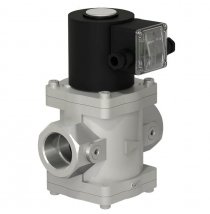 Клапан газовый алюм. корпус (ТермоБрест) ВН1/2Н-4К, Ру 4, У3.1 Ду15 220В (обычное исполнение) муфтовый с регул