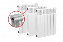 Радиатор МАКТЕРМ Prestige B 500/100 мм  8секций (биметалл) (204Вт)