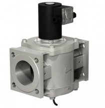 Клапан газовый алюм. корпус (ТермоБрест) ВН1/2Н-6П, Ру 6, У3.1 Ду15 фланц. с датчиком контроля положения