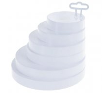 Соединитель универсальный круглых воздуховодов эксцентриковый пластик D160/150/125/120/100/80 ПУ16.15.12,5.12.