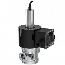 Клапан газовый алюм. корпус (ТермоБрест) ВН1/2Н-4КП, Ру 4, У3.1 Ду15 220В (обычное исполнение) муфтовый с регу