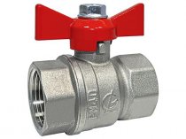 Кран шаровой вн.-вн. DN-25 баб. PN40 Стандарт 230 Никель(0107296) ГАЛЛОП