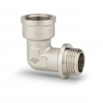 Угол ВР-НР с упором 3/4" ник.(VMTF03-N000505) VARMEGA 10