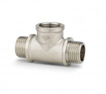 Тройник НР-ВР-НР 3/4" ник.(VMTF14-N050505) VARMEGA 10