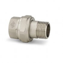 Разъемное соединение ВР-НР 1 1/4" с плоским уплотнением ник.(VMTF51-N000707) VARMEGA 2