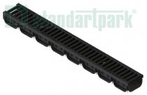 Лоток водоотводный S'park ЛВ-10.14.07-ПП с решеткой щелевой чугунной кл.С (к-т) 0881033