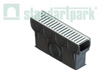 Пескоуловитель  S'park ПВ-10.14.25-ПП пласт. с решеткой штампованной стальной оцинков. кл.А (к-т) 0888011-М