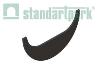 Переходник ПЛВ-10.08x10.12-ПП пластиковый для лотков водоотводных 8010/8020 модернизированный 6850/1-2-М