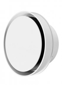 10SH Решетка вентиляционная SH фланец D100 сетка разъемная на магнитах D120 ERA