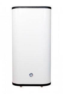 Водонагреватель Turboros Premium Slim 150 БЕЛЫЙ (без ТЭН) нерж настенный накопительный косвенный нагрев