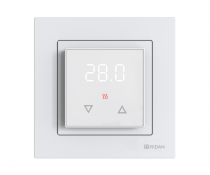 21RT0103R Терморегулятор Ридан Room, с комбинацией датчиков, белый, 16А (гр_2Р)