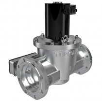 Клапан газовый алюм. корпус (Термобрест) ВН8Т-3, Ру 3, У3.1 Ду200 фланц. с медленным открытием