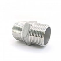 Двойной ниппель нр/нр (гексагон) нержавеющий, AISI304 DN20 (3/4"), iFITTING (MG-NM3/4-4)