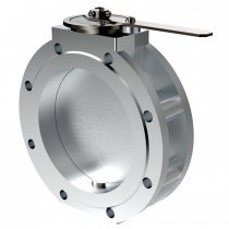 Заслонка регулирующая (ТермоБрест) ЗР8-6ВР ФЛ. У3.1 Ду 200 алюм. дроссельного типа с ручным регулированием меж