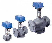 Клапан трехходовой фланц. ВКТР Ду40 Kv_20,0-01А + ВЭП-118М-1600/50-20-220В 50Гц-IP65-01А (Вогезэнерго)