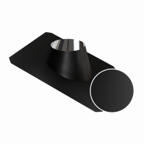 Крышная разделка 15-30гр Ф 250 (Al/304/0,5) КРАФТ ГАЗ/Стандарт Термоэмаль