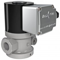 Клапан газовый стал. корпус (Термобрест) ВН1/2Н-4КЕ, Ру 4, УХЛ1 Ду15 муфтовый во взрывозащищенном исполнении с