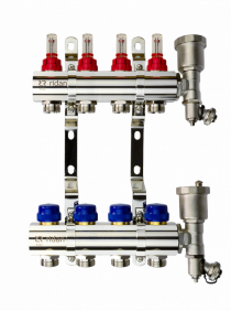 088U0724R Комплект коллекторов FHF-4RF set 4 контура (гр_1U),