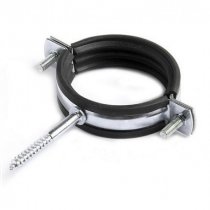 Хомут металлический D 20 - 1/2"в комплекте с шпилькой(м8*70) и дюбелем, в кор.180шт