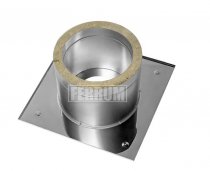 Потолочно проходной узел (AISI_430/0,5 + термо) Ф200 max_t=450*C Ferrum (f3412)